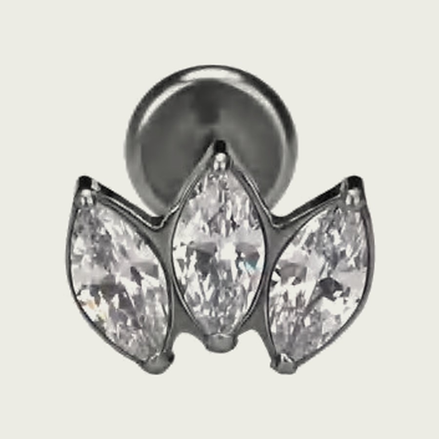 Labret ST007 — Titane ASTM F-136