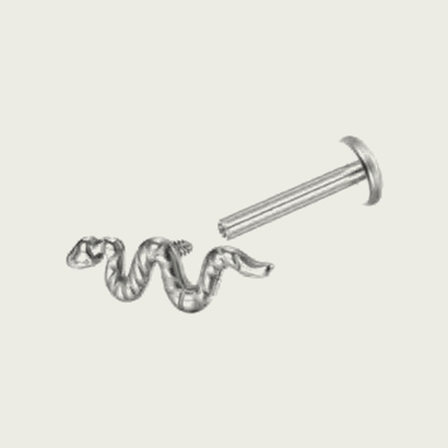 Labret ST023 — Titane ASTM F-136