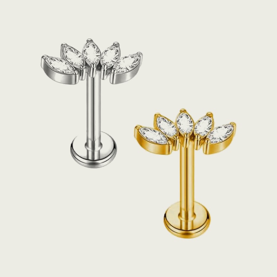 Labret ST055 — Titane ASTM F-136