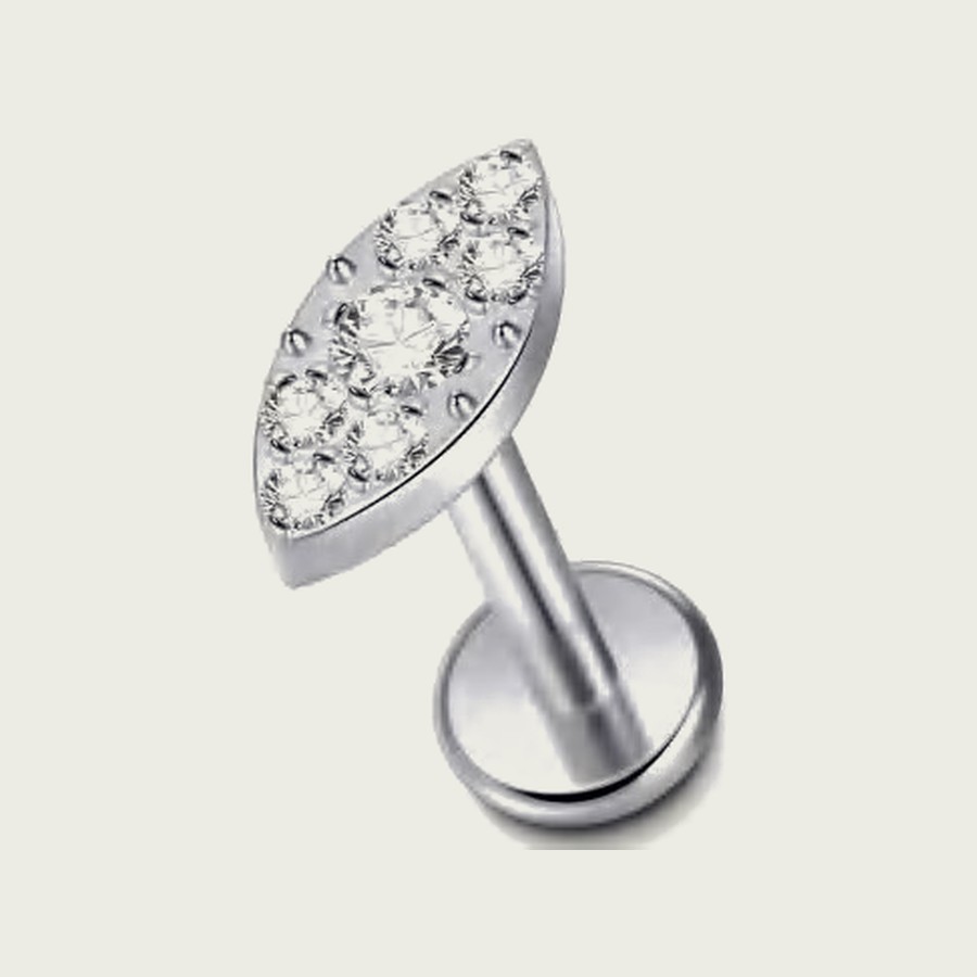 Labret ST074 — Titane ASTM F-136