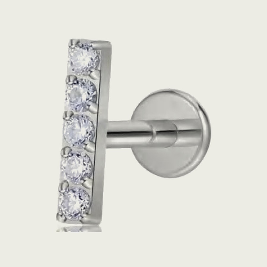 Labret ST198 — Titane ASTM F-136