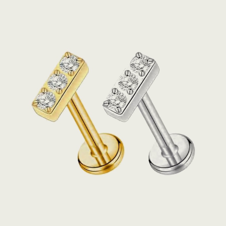 Labret ST197 — Titane ASTM F-136