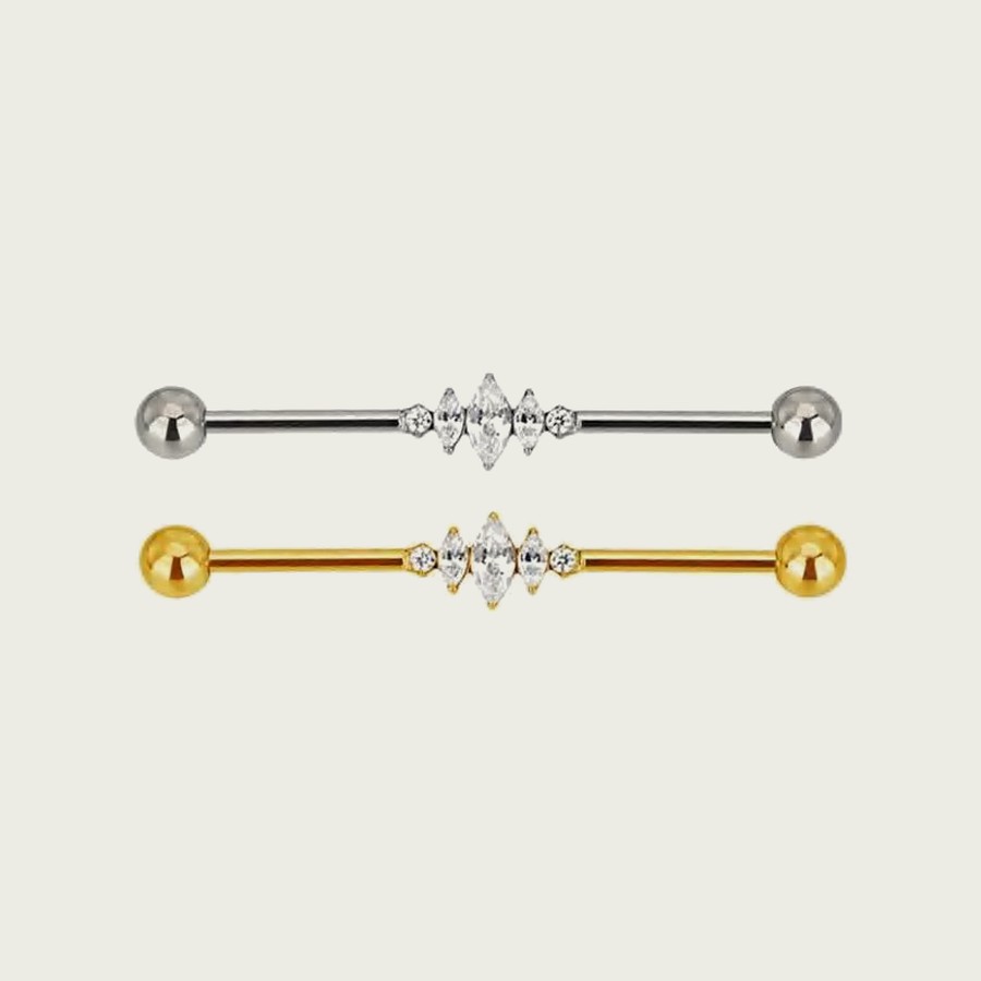 Barbell BB084 — Titane ASTM F-136