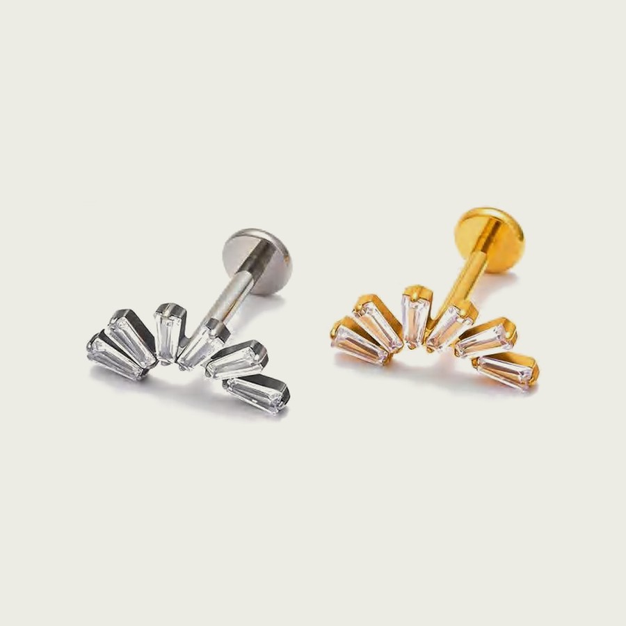 Labret ST378 — Titane ASTM F-136
