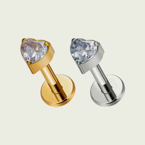 Labret ST388 — Titane ASTM F-136