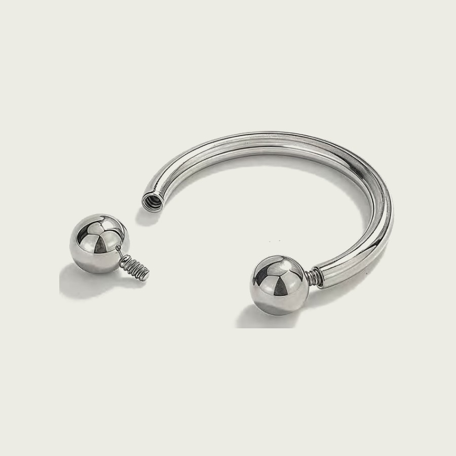 Barbell BB006 — Titane ASTM F-136
