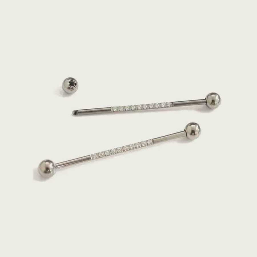 Barbell BB019 — Titane ASTM F-136