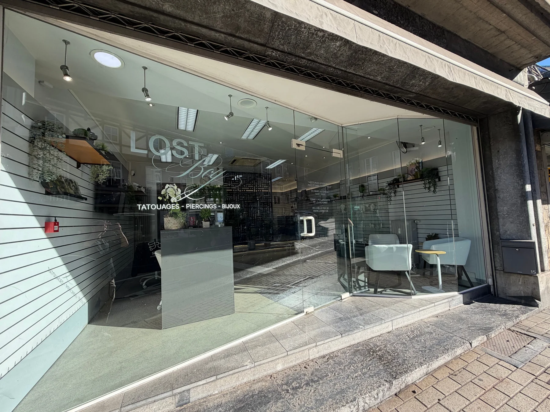 Façade du studio Lostboy à Aywaille